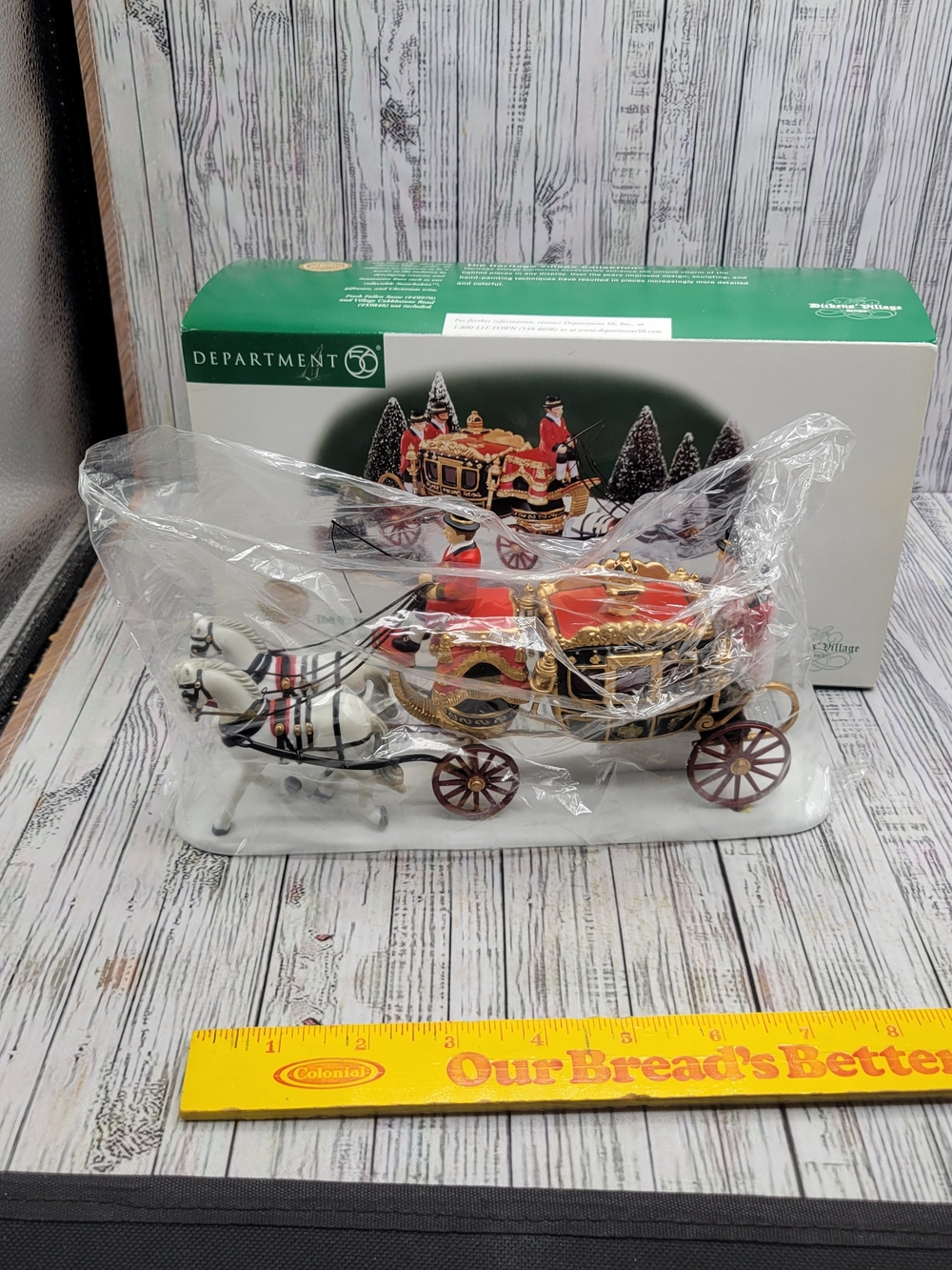 Department 56 - The Queen's Parliamentary Coach, Part Of The Dickens Village